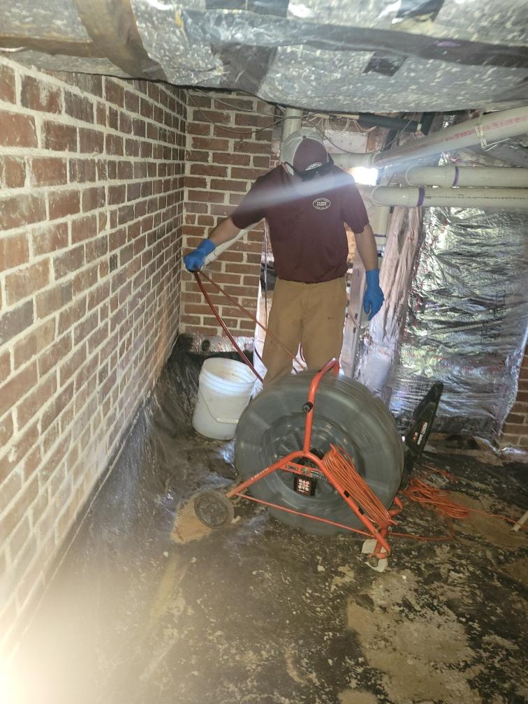 Plumber does sewer line inspection in Burnt Chimney NC